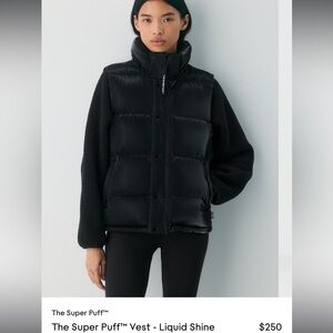 Aritzia The Super Puff Vest - liquid shine